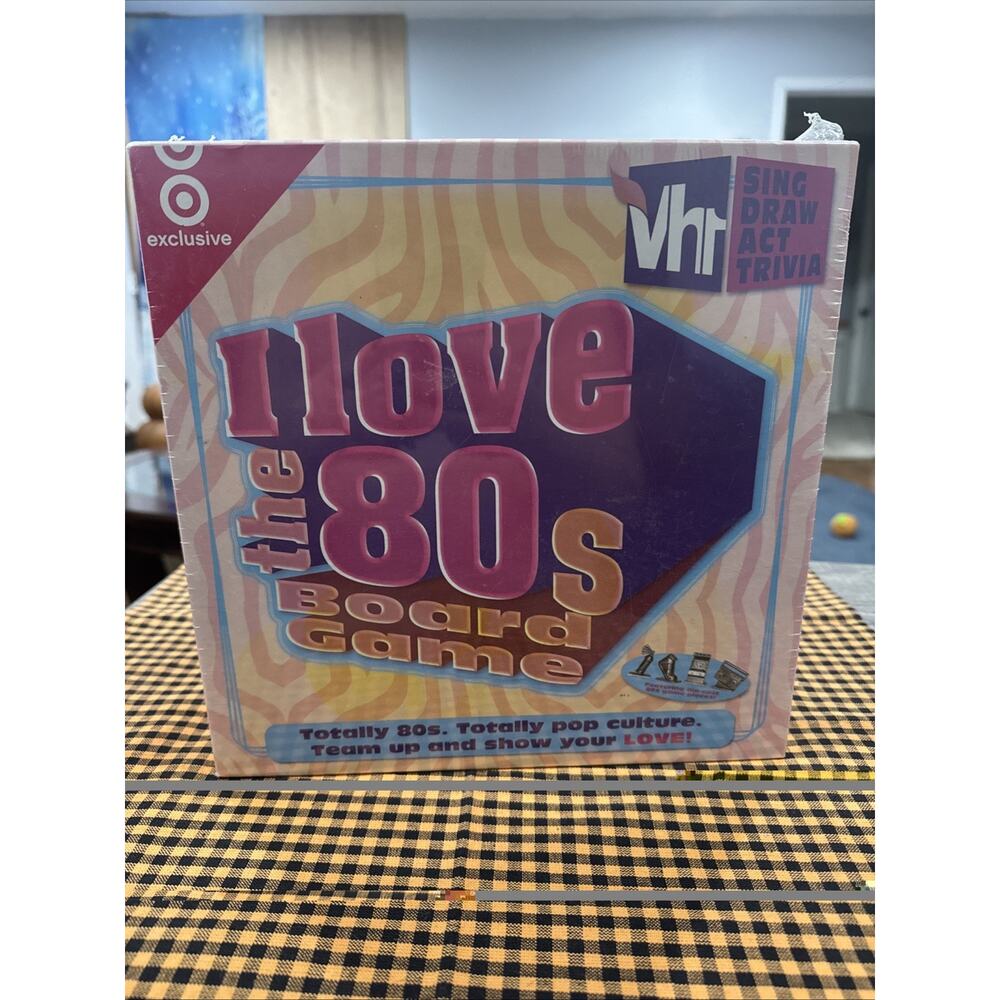 NEW VH1 I Love the 80's VH1 Board Game 2006 Factory Sealed